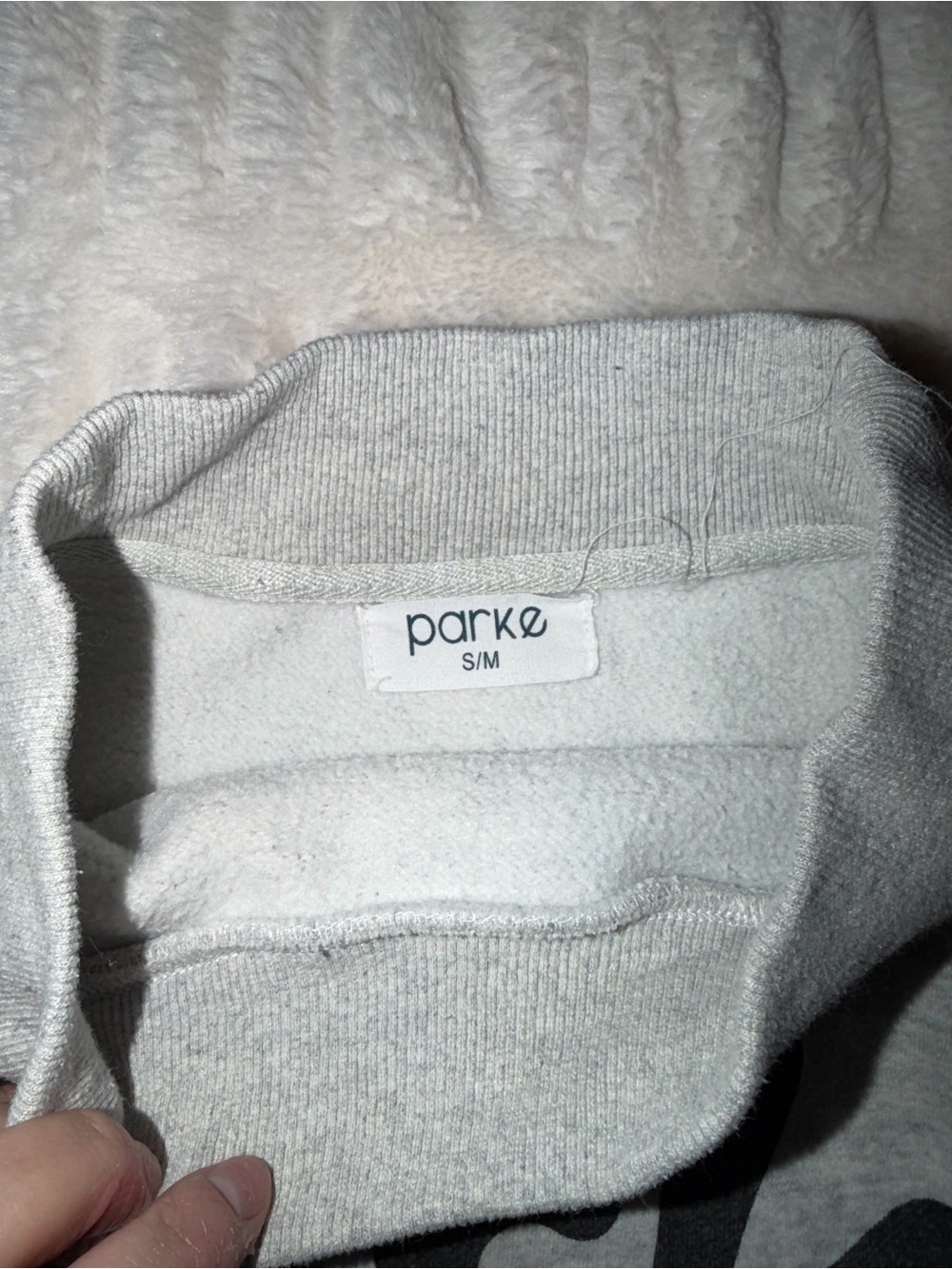 RARE EXCLUSIVE LIMITED Parke Grey Sweatshirt with NYC Taxi Graphic - Picture 3 of 3